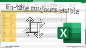Figer les volets (lignes et colonnes) dans Excel - Miniature