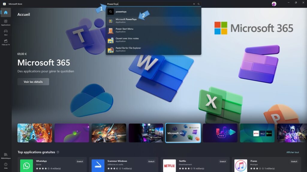 Installer PowerToys - Slide (1)