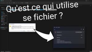 Qu'est ce qui utilise ce fichier - Miniature