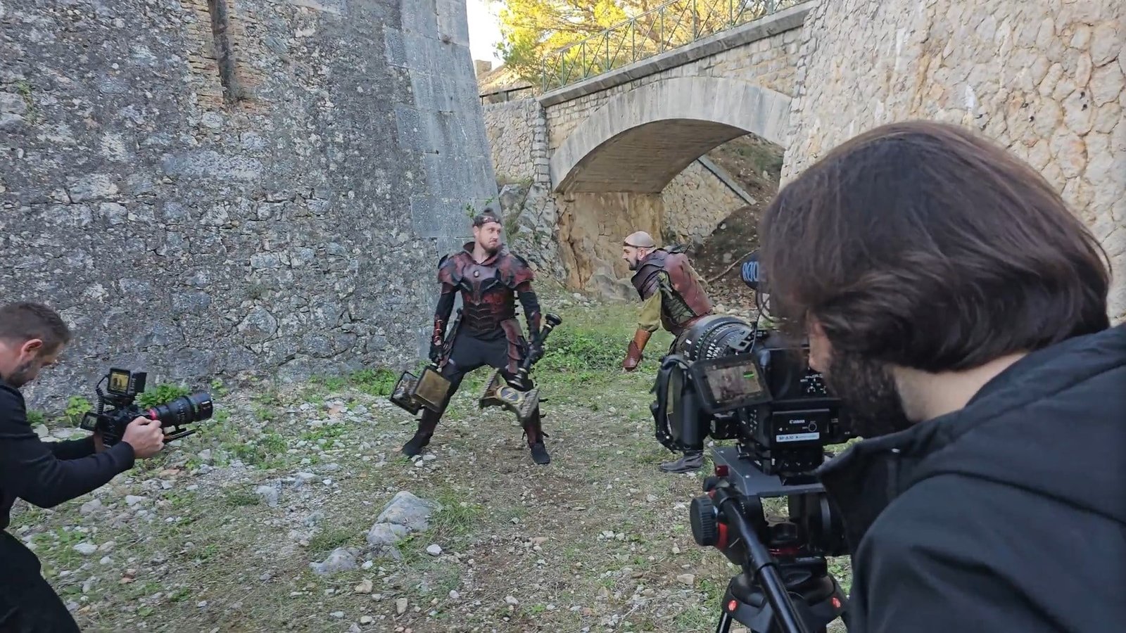 Tournage dans Noob, la saison ultime - Combat de masse (10) Antonin Monti