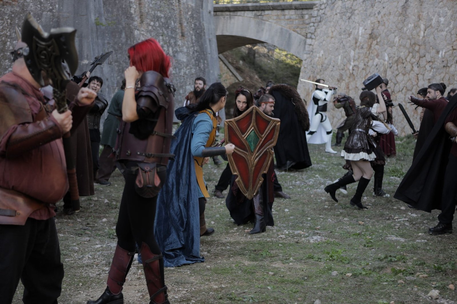 Tournage dans Noob, la saison ultime - Combat de masse (5) oliviabaumle