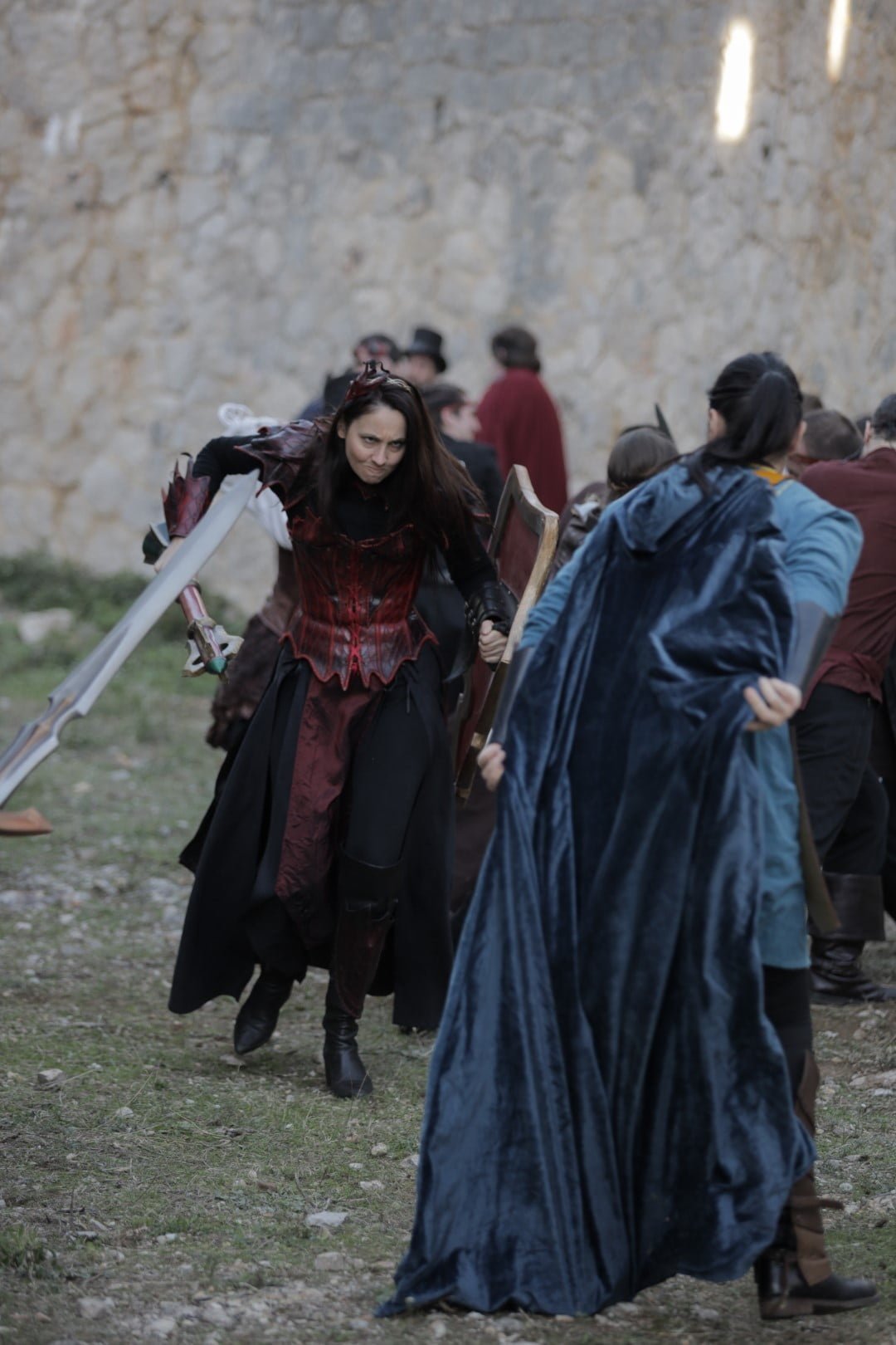 Tournage dans Noob, la saison ultime - Combat de masse (6) oliviabaumle