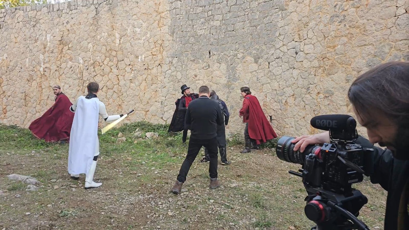 Tournage dans Noob, la saison ultime - Combat de masse (9) Antonin Monti