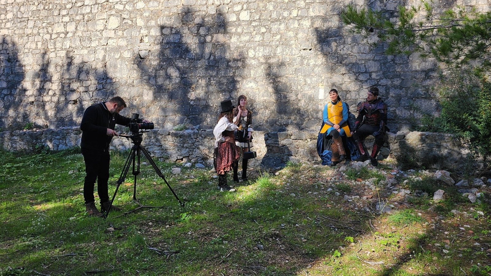 Tournage dans Noob, la saison ultime - Epilogue S11 (6) Antonin Monti