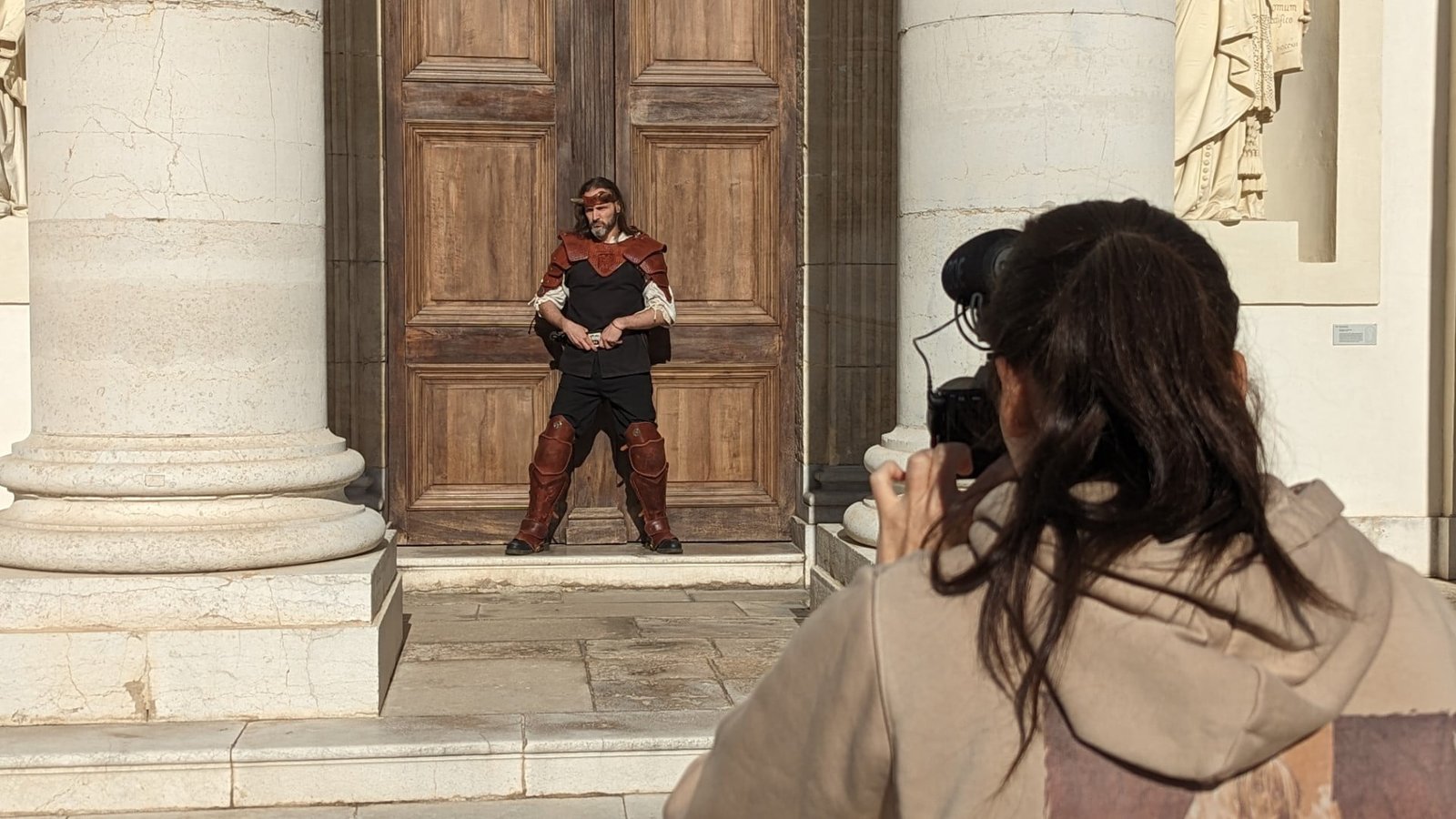 Tournage dans Noob, la saison ultime - Rap Battle (3) Le Petit Informaticien