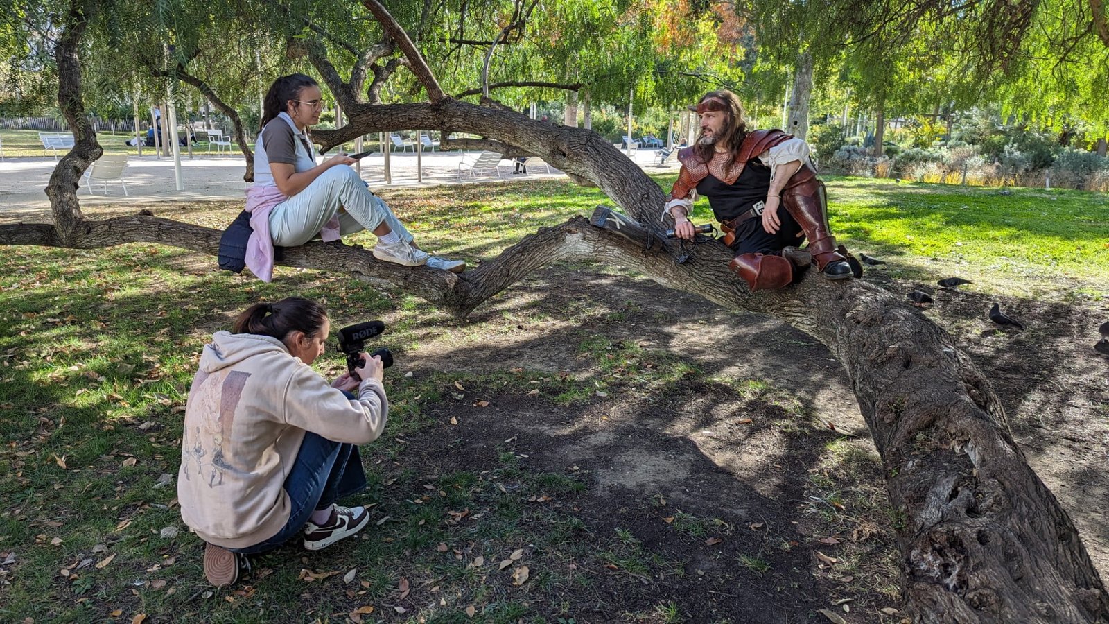 Tournage dans Noob, la saison ultime - Rap Battle (4) Le Petit Informaticien