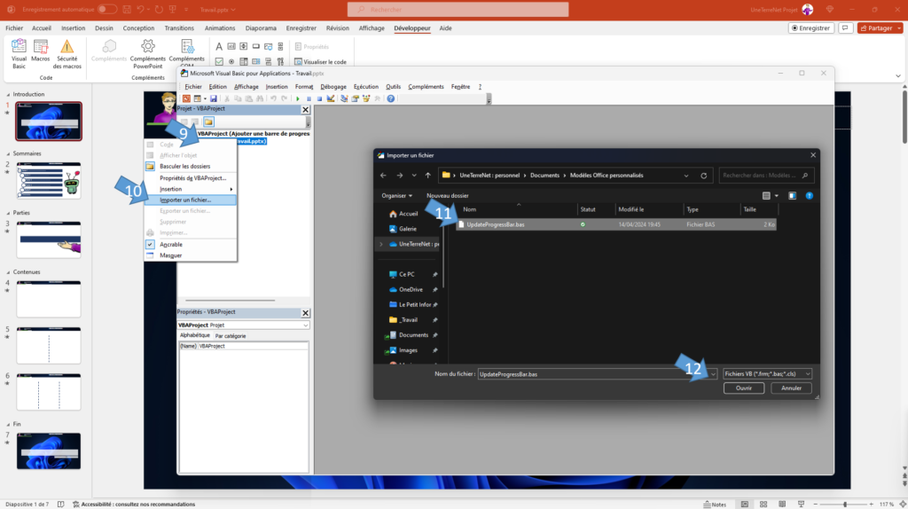 Ajouter une barre de progression dans PowerPoint - Slide 16 Ajouter une barre de progression dans PowerPoint - Slide 16