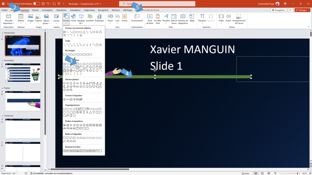 Ajouter une barre de progression dans PowerPoint - Slide 4 Ajouter une barre de progression dans PowerPoint - Slide 4