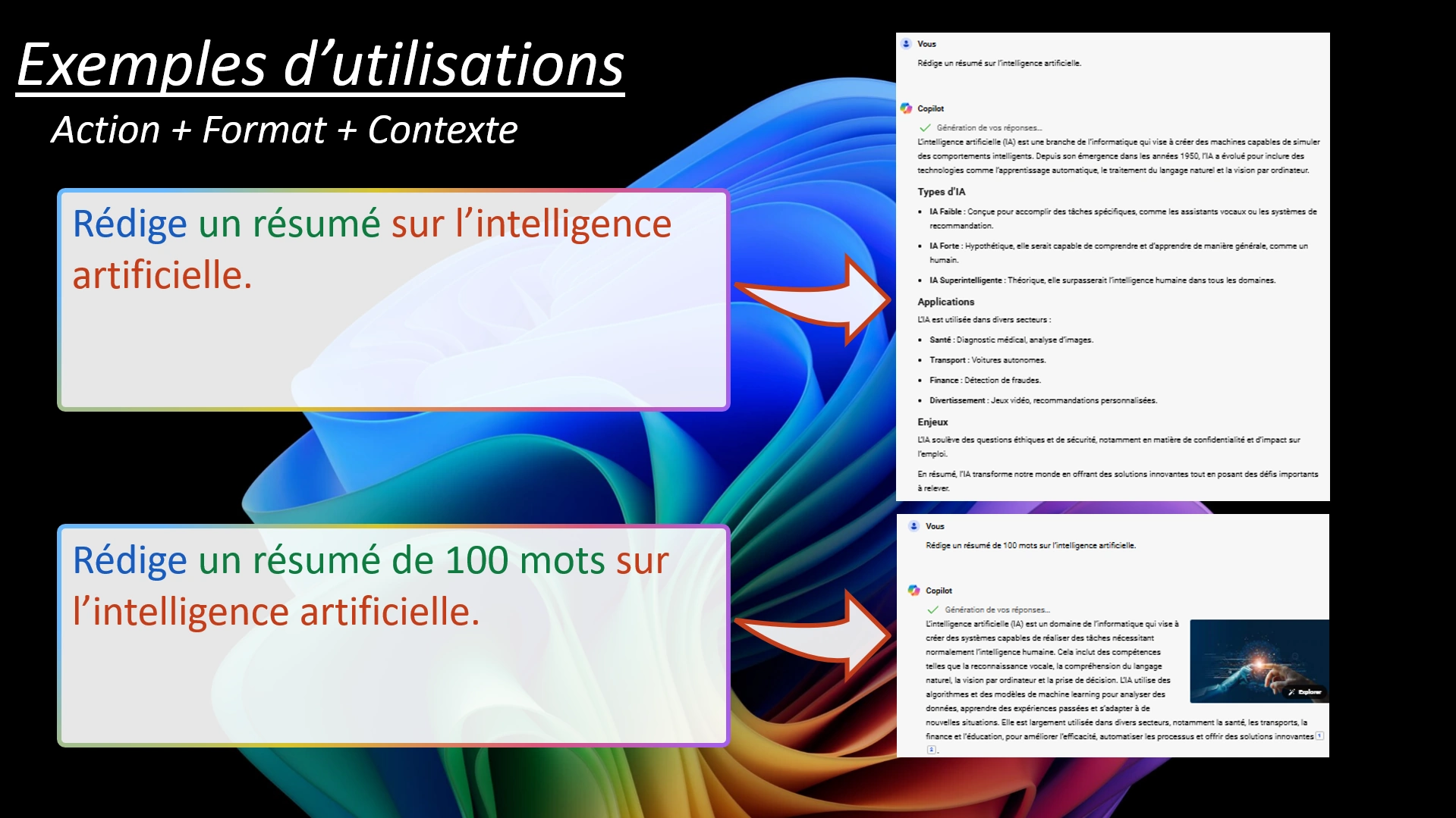 Présentation de Copilot, Tout savoir sur l'IA du futur - Slide 24