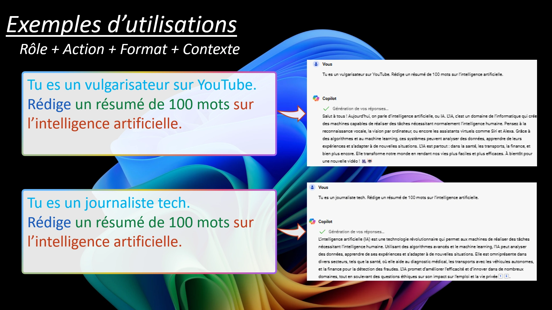 Présentation de Copilot, Tout savoir sur l'IA du futur - Slide 25
